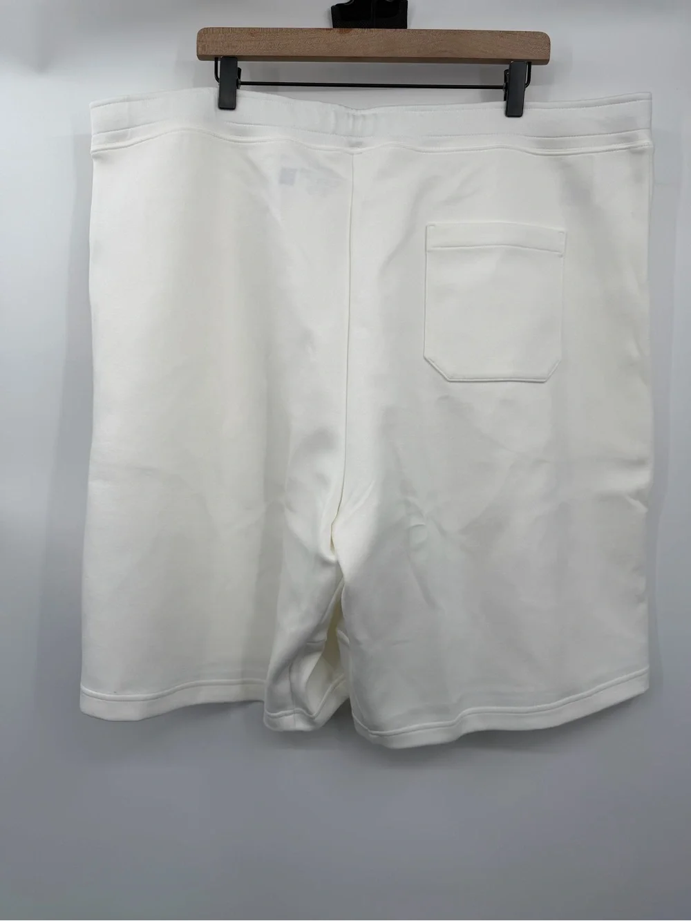 Polo Ralph Lauren Double Knit Shorts Mens 3XB Big Tall White NWT $110